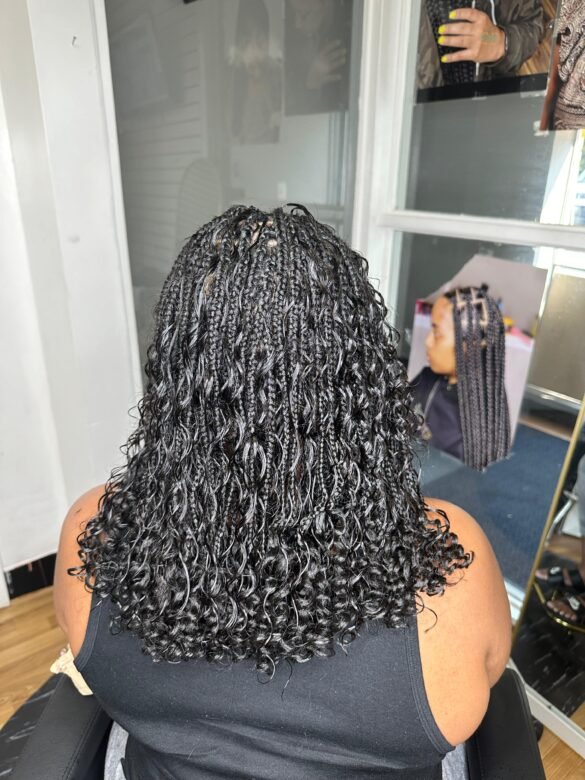 boho bob braids