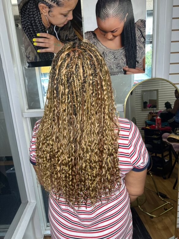 boho braids salon near me