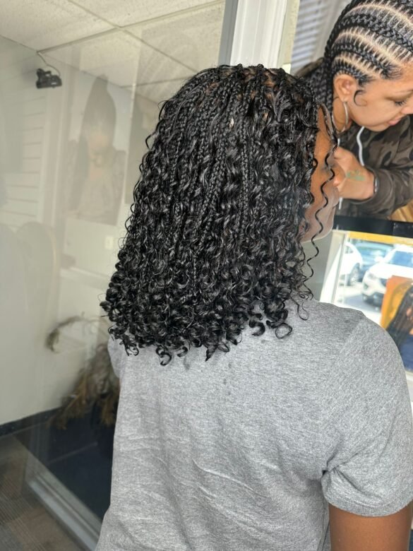 boho braids hairstyle