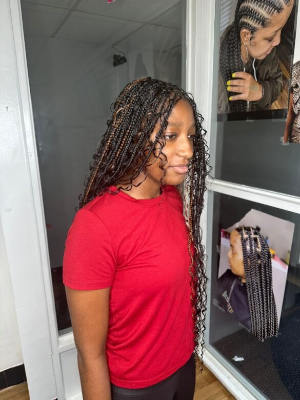 kids boho braids