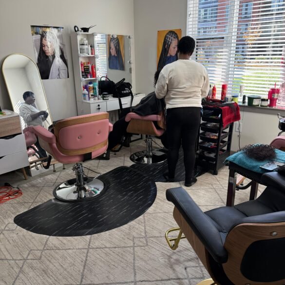 emi glow braids salon